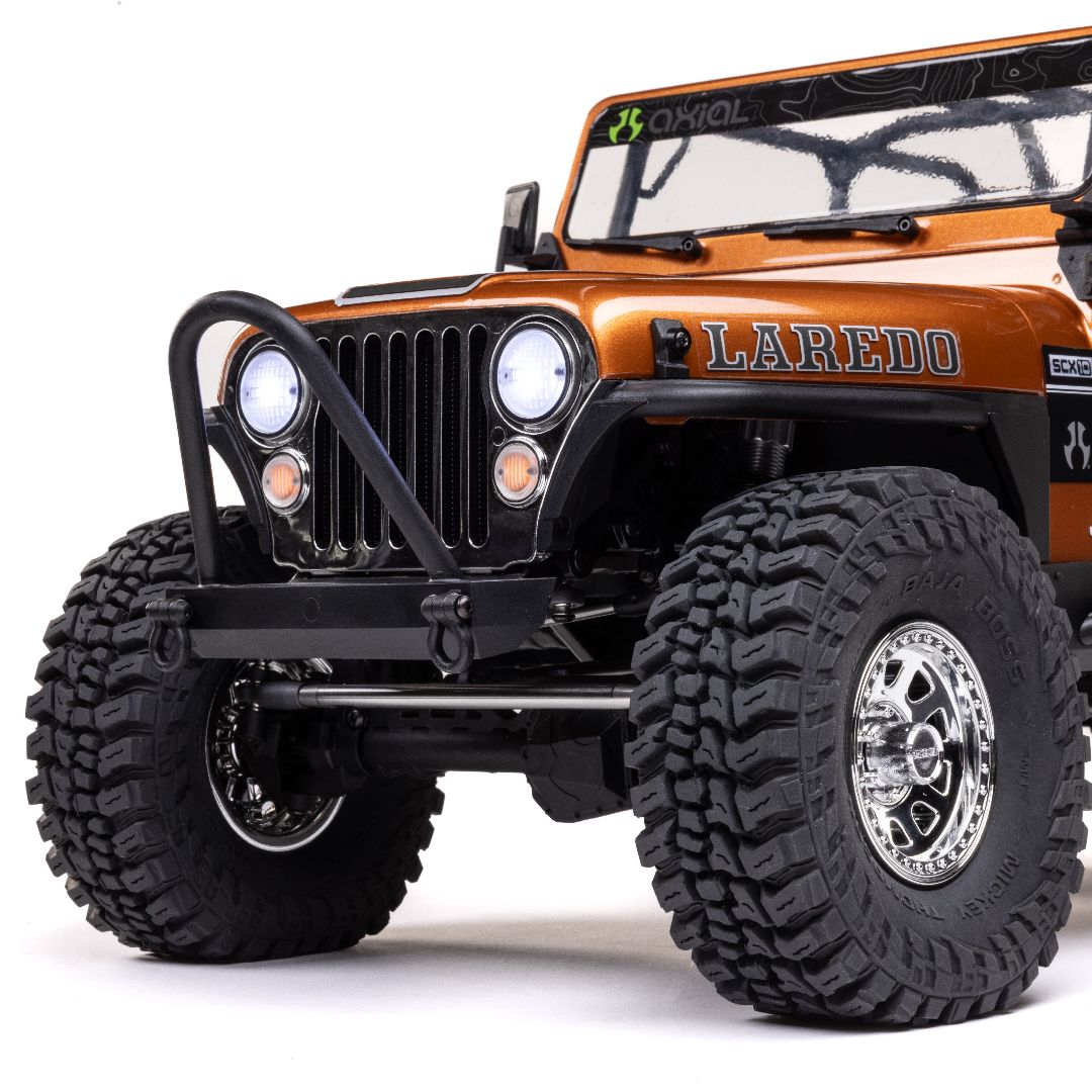 Axial 1/10 SCX10 III Jeep CJ-7 4X4 RTR Brushed Crawler - Copper