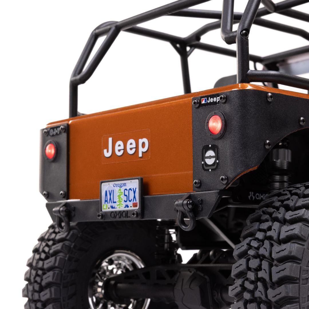 Axial 1/10 SCX10 III Jeep CJ-7 4X4 RTR Brushed Crawler - Copper