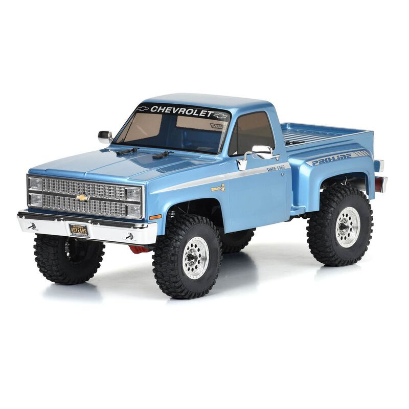 Axial 1/10 SCX10 III Pro-Line Chevy K10 Brushed 4x4 RTR - Blue