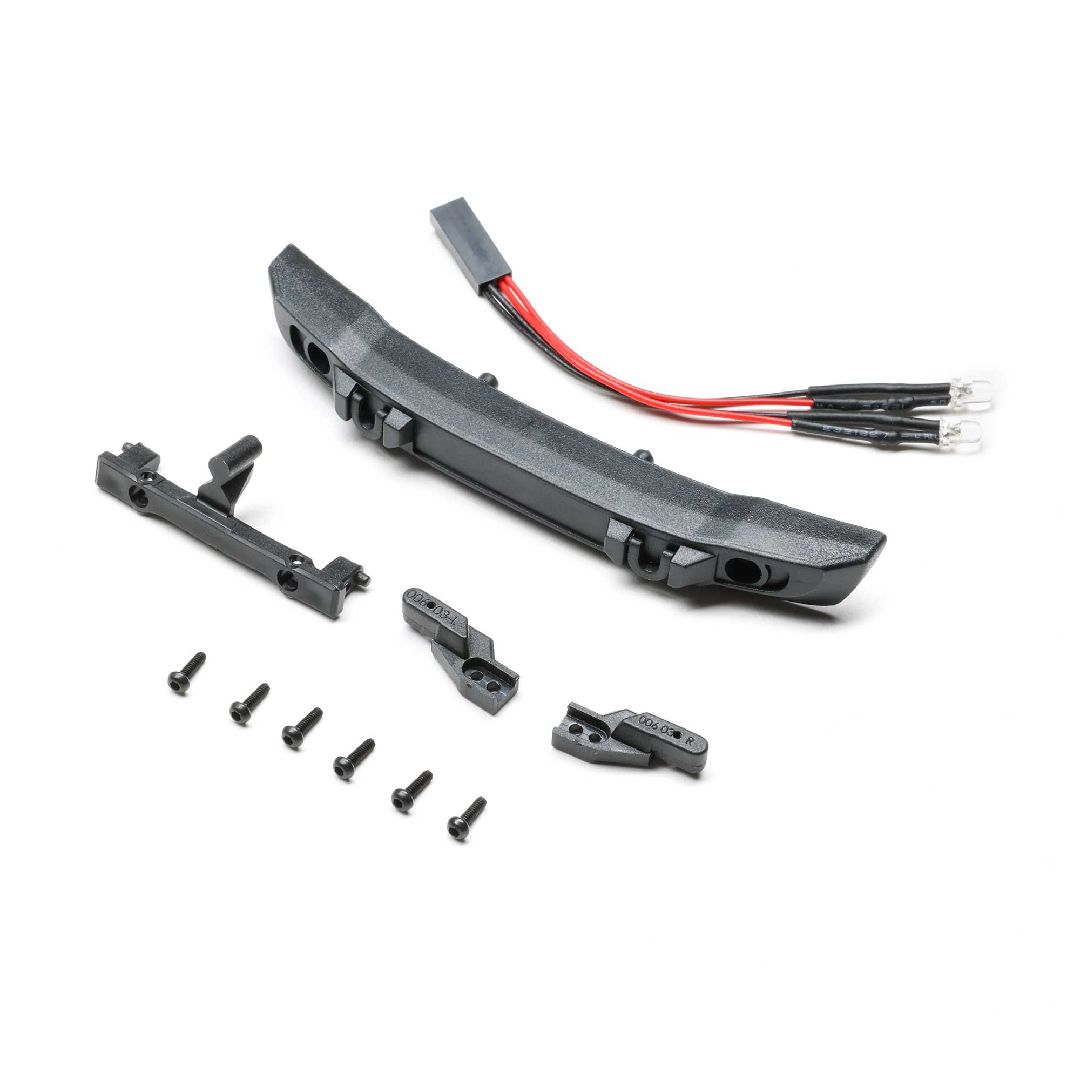 Axial Front Bumper w/LED: SCX24 Bronco