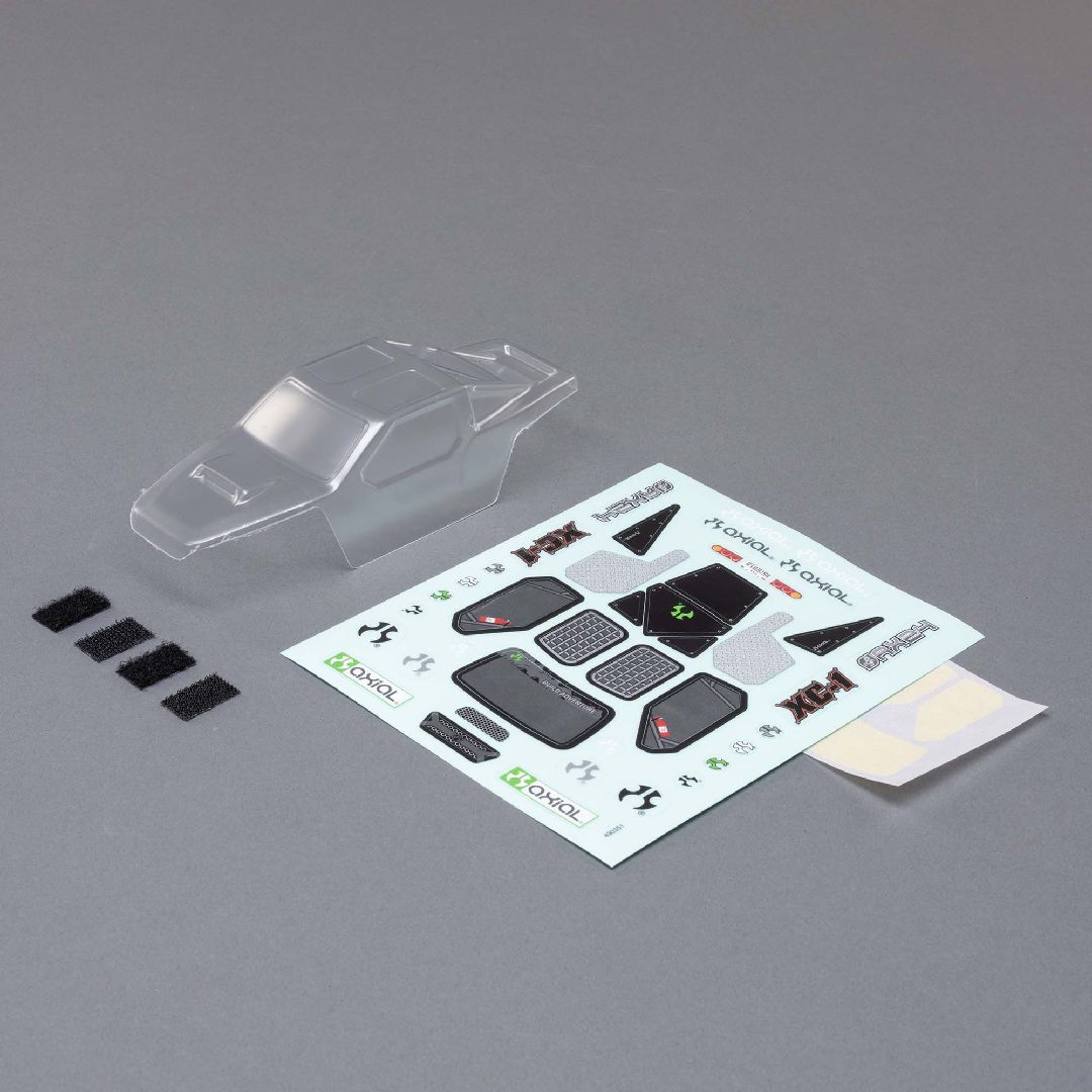 Axial XC-1 Body, Clear: AX24