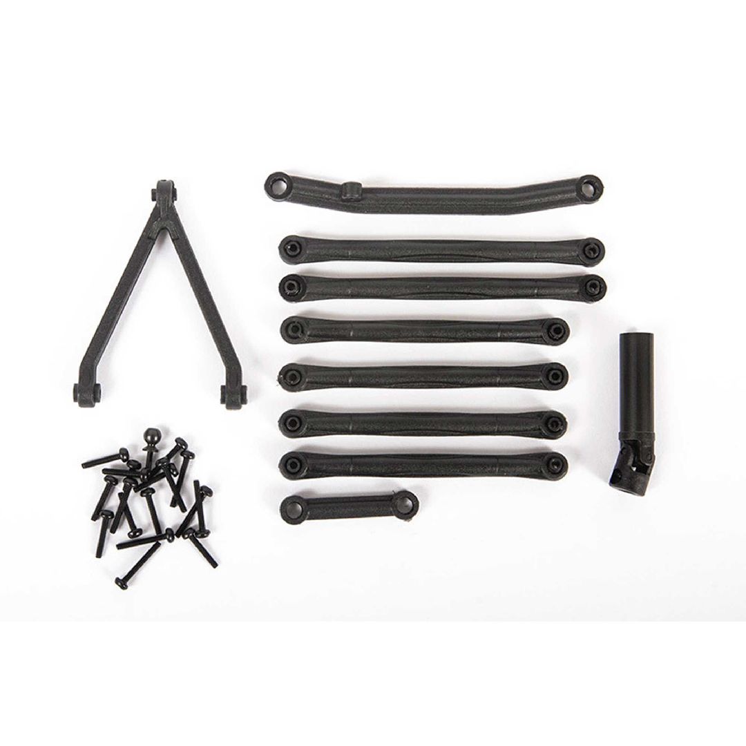 Axial Suspension Links, Long Wheel Base 133.7mm: SCX24