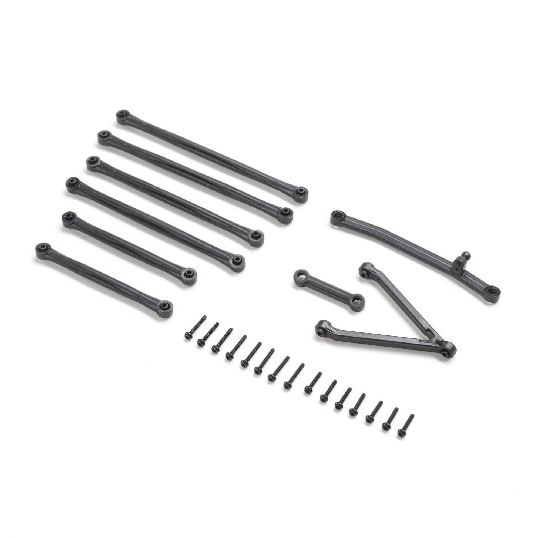 Axial Suspension Links, Xlong Wheel Base 153.7mm: SCX24