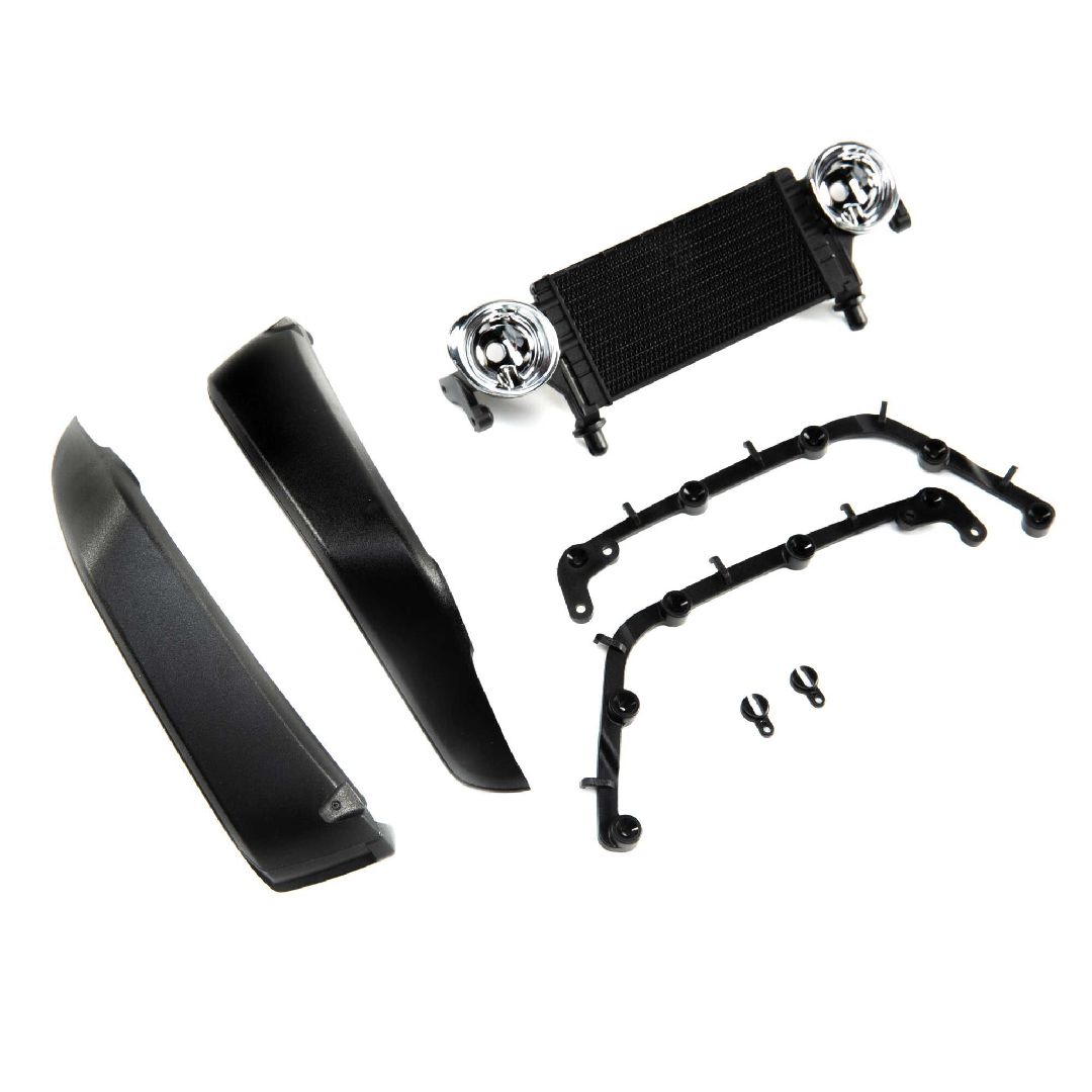 Axial Radiator & Front Fenders Jeep JLU: SCX10III