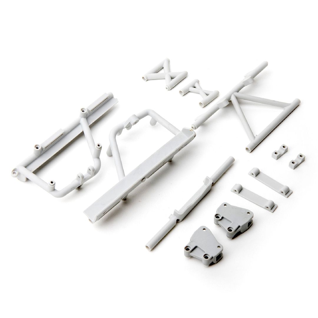Axial Cage Supports, Battery Tray (Gray): RBX10
