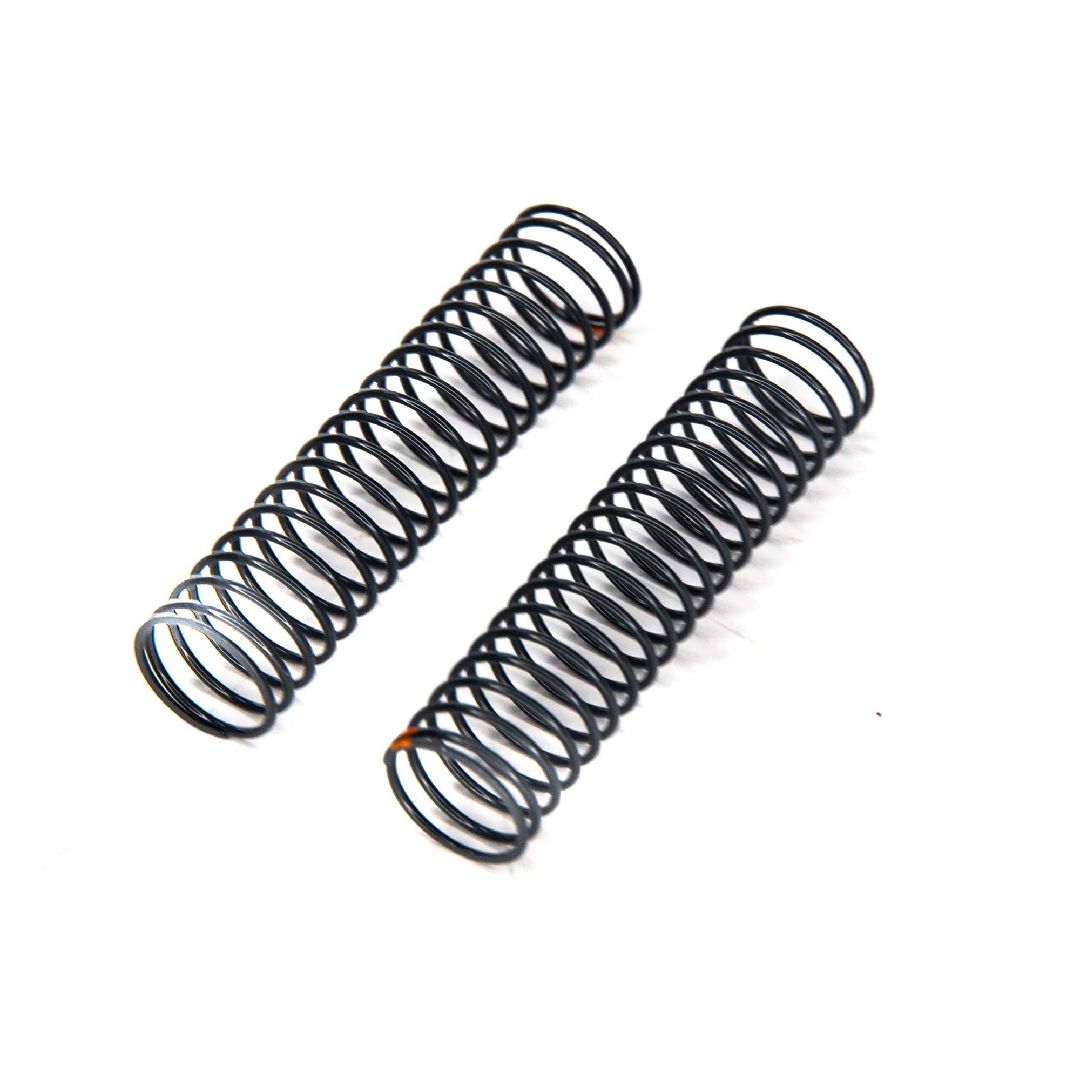 Axial Spring 13x62mm 1.0lbs/in,Orange (2)
