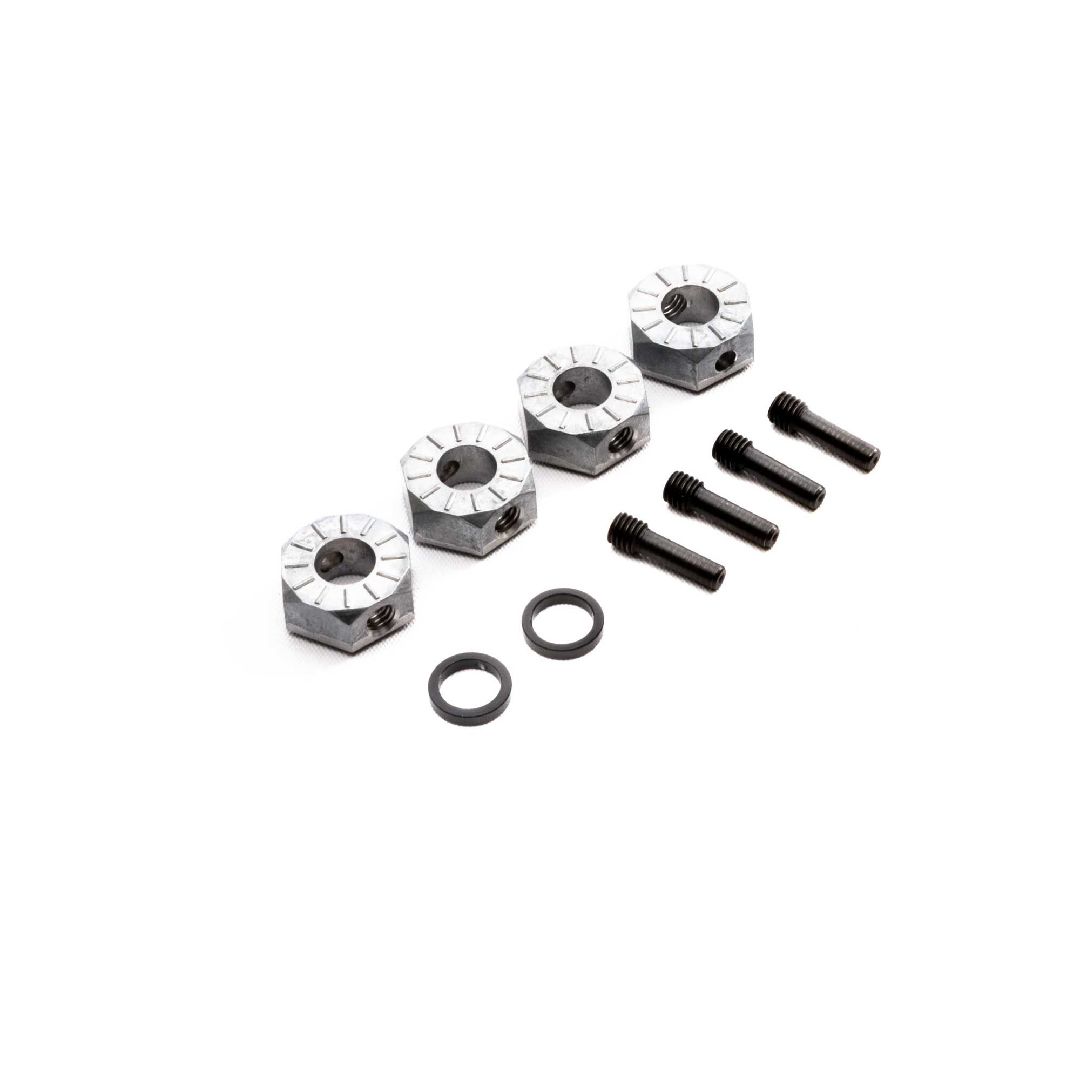 Axial SCX6: 17mm Hex Set w/Pins (4)