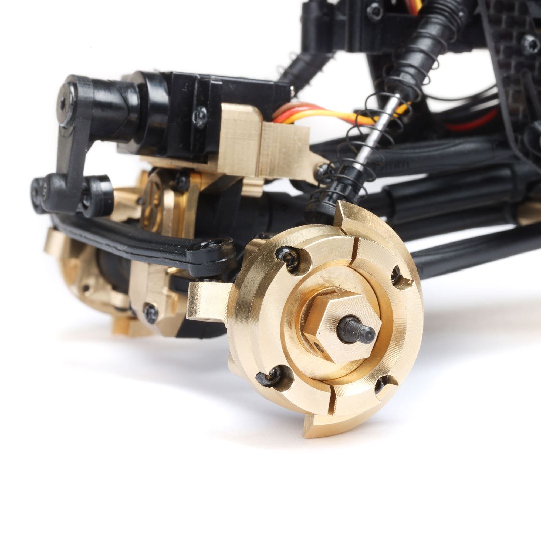 Axial Knuckles, Brass 12.5g (L/R): SCX24, AX24