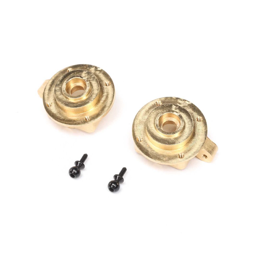 Axial Knuckles, Brass 12.5g (L/R): SCX24, AX24