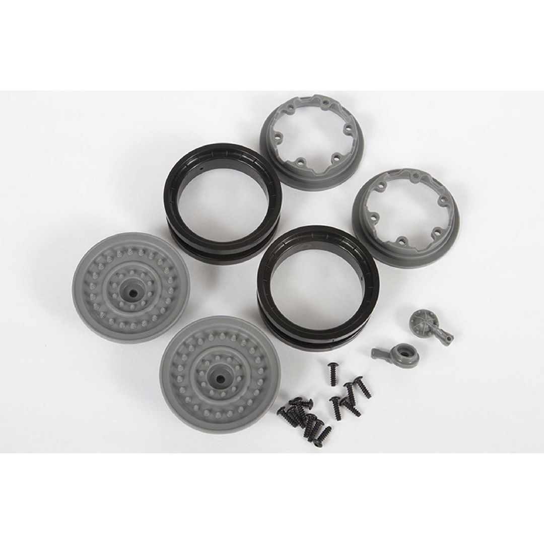 Axial 1.9 MW19 Beadlock Wheels - Gray (2)