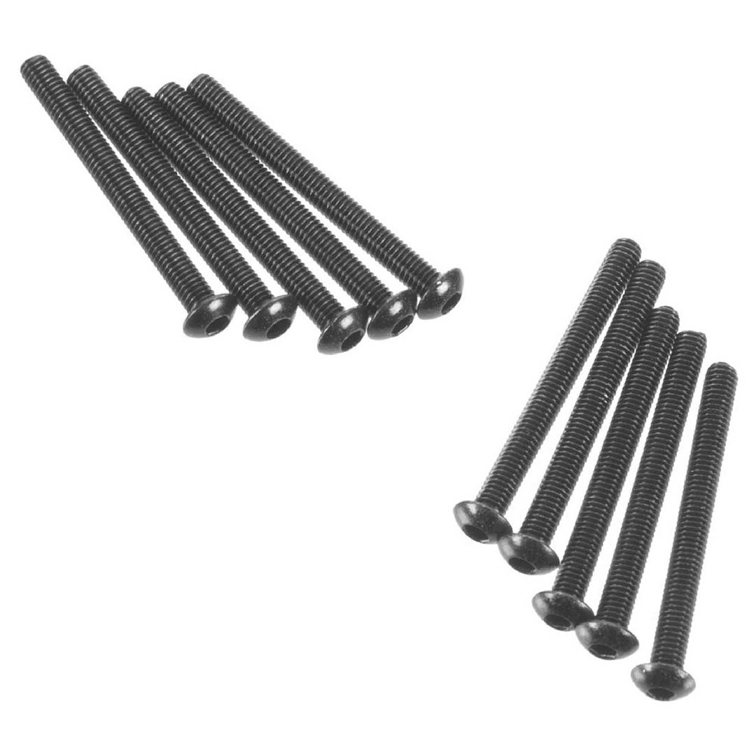 Axial AXA121 Hex Socket Button Head M3x30mm Black (10)