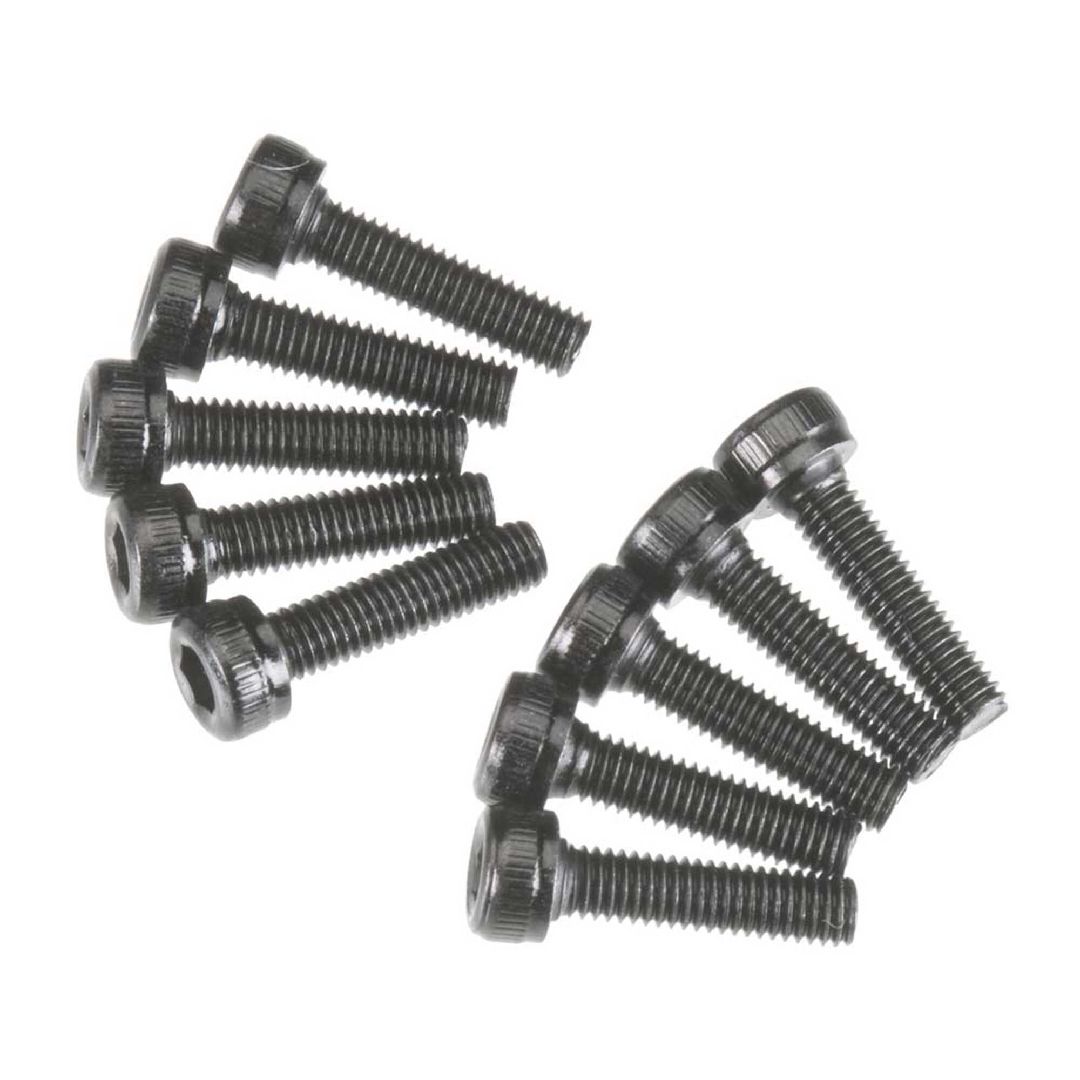 Axial AXA086 Cap Head M3x12mm Black Oxide (10)