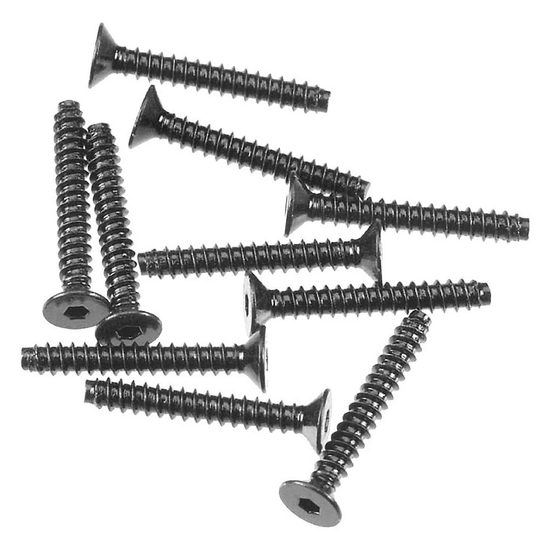 Axial AXA0416 Hex Sckt Tapping Flat Hd Blk M2.6x18mm(10)