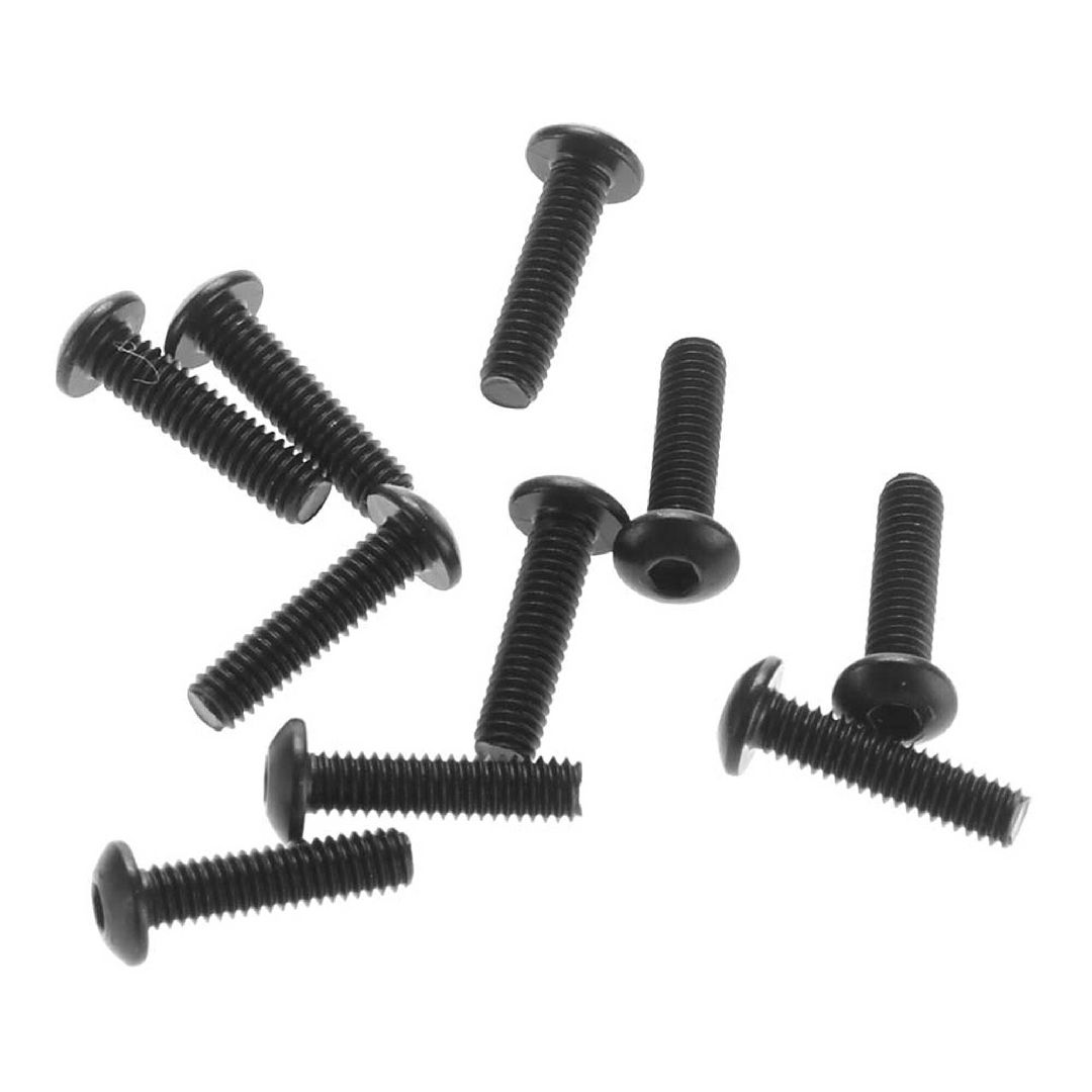 Axial AX31538 Hex Socket Button Head M2.6x10mm Black (10)
