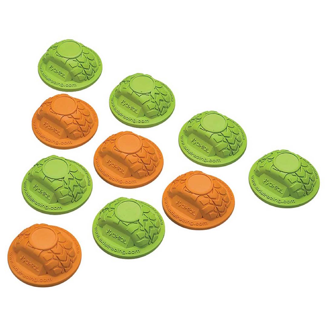 Axial AX12014 Gate Marker Set Green/Orange (10)