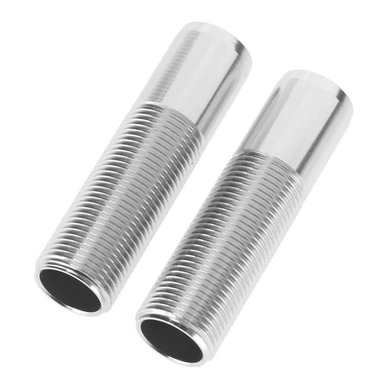 Axial AX31314 Alum ShockBody 12x47.5mm, Clear Anodized (2)