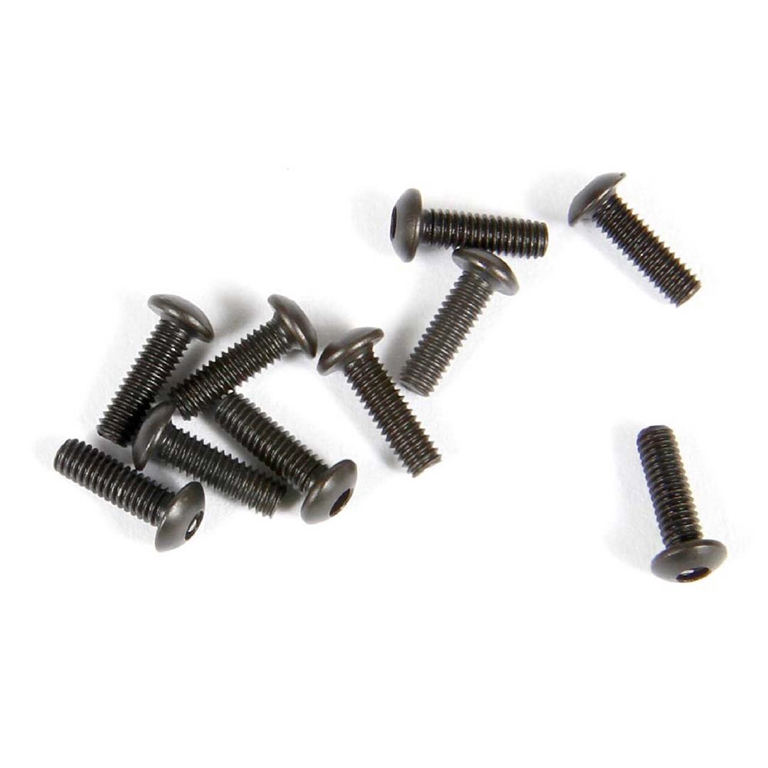 Axial AX31373 Hex Socket Button Head Black M2.6x8mm (10)