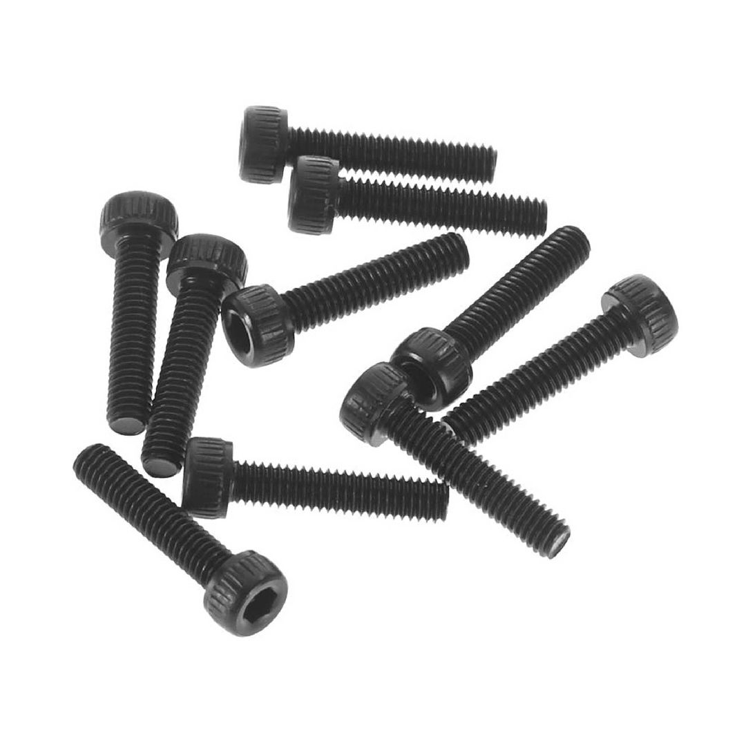 Axial AX31398 M2.6x12mm Cap Head Screw Black (10)