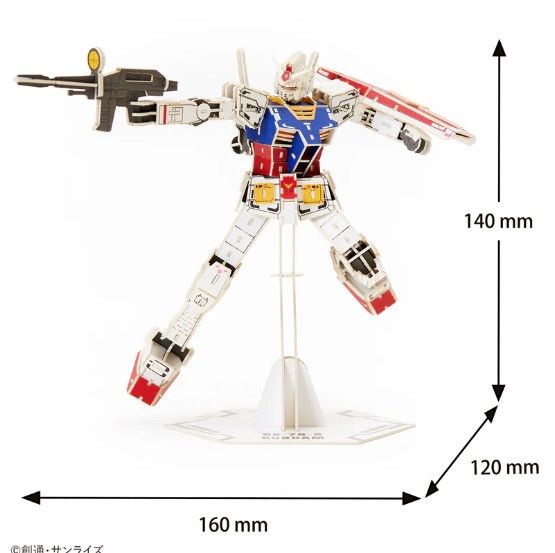 Azone si-gu-mi PRO RX-78-2 First Gundam (308 Pieces) Level 6 - Click Image to Close