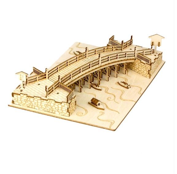 Azone wa-gu-mi Nihonbashi Bridge (74 Pieces) Level 2