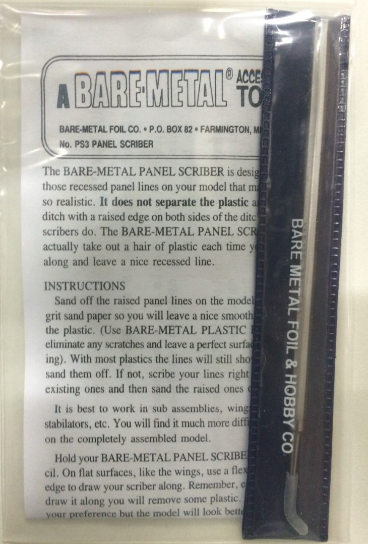 Bare Metal Foil Panel Scriber