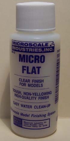 MicroScale Industries Micro Flat - Clear Finish for Models MI-3