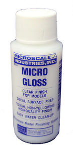 MicroScale Industries Micro Gloss - Clear Finish for Models MI-4