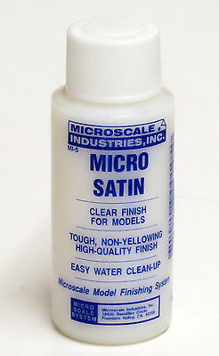 MicroScale Industries Micro Satin - Clear Finish for Models MI-5
