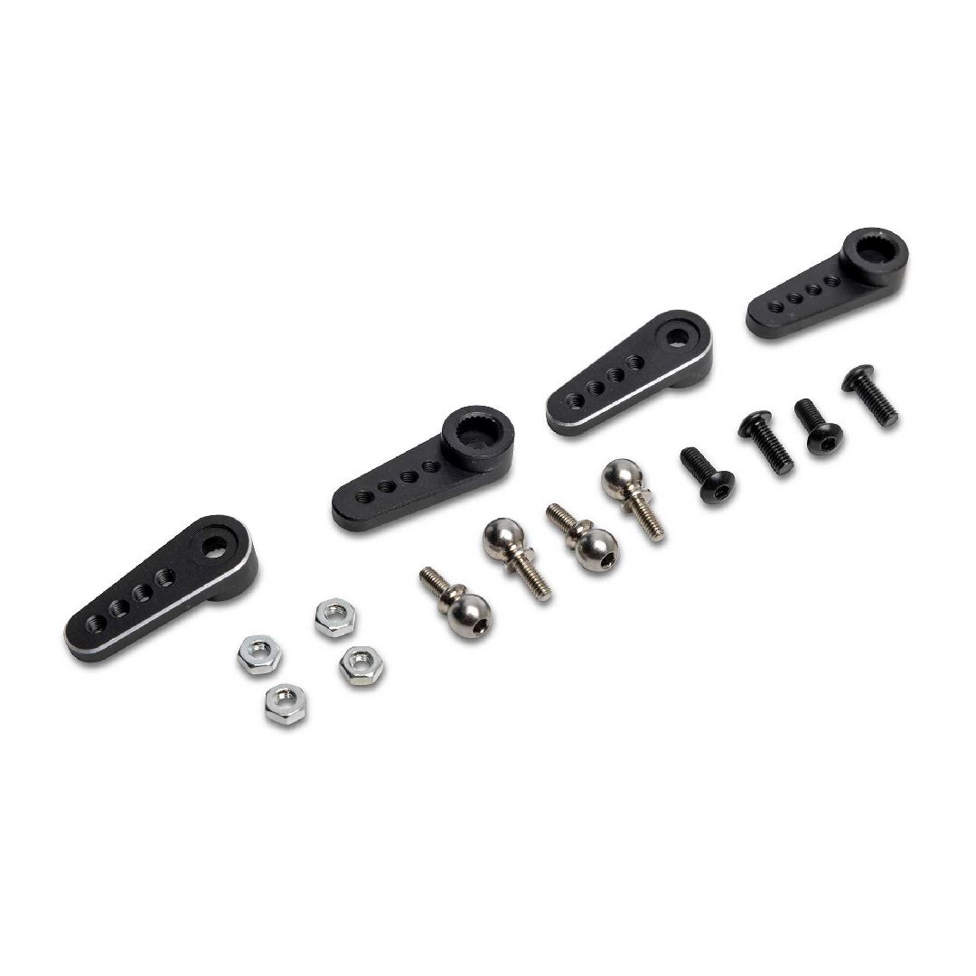 Blade Helicopters Aluminum servo horn set: Fusion 700