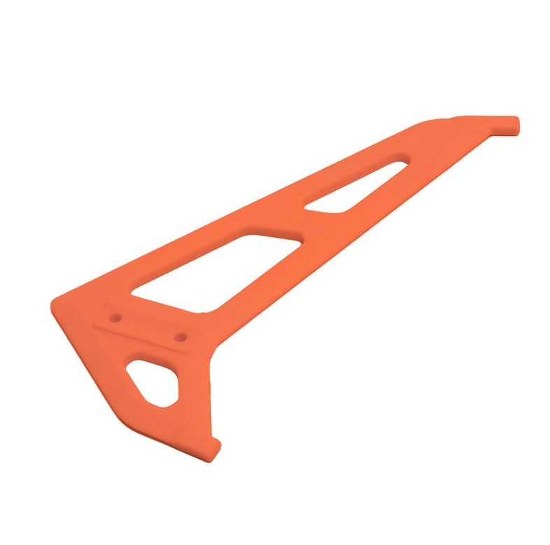Blade Helicopters Tail Fin, Orange: Revolution 235 CP