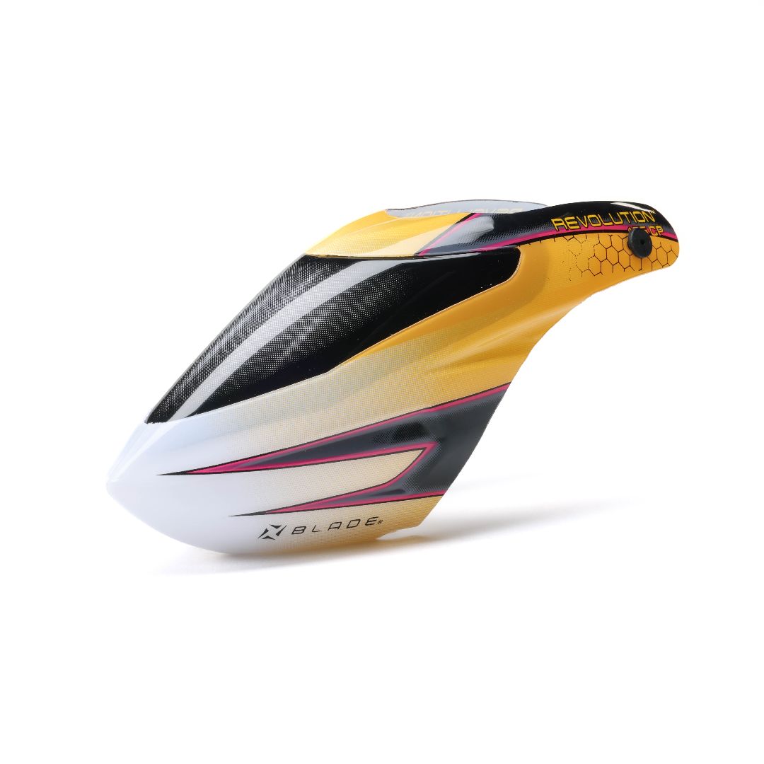 Blade Helicopters Canopy, Yellow: Revolution 155 CP