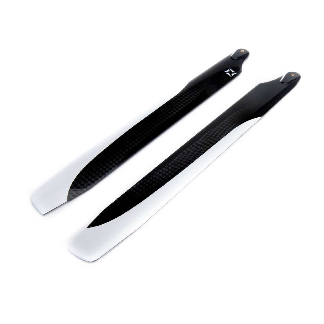 Blade Helicopters Carbon Fiber Rotor Blade Set, 230mm