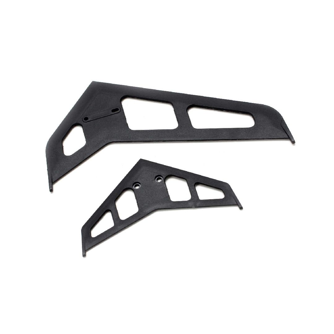 Blade Helicopters Stabilizer Fin Set Black: B500 3D/X