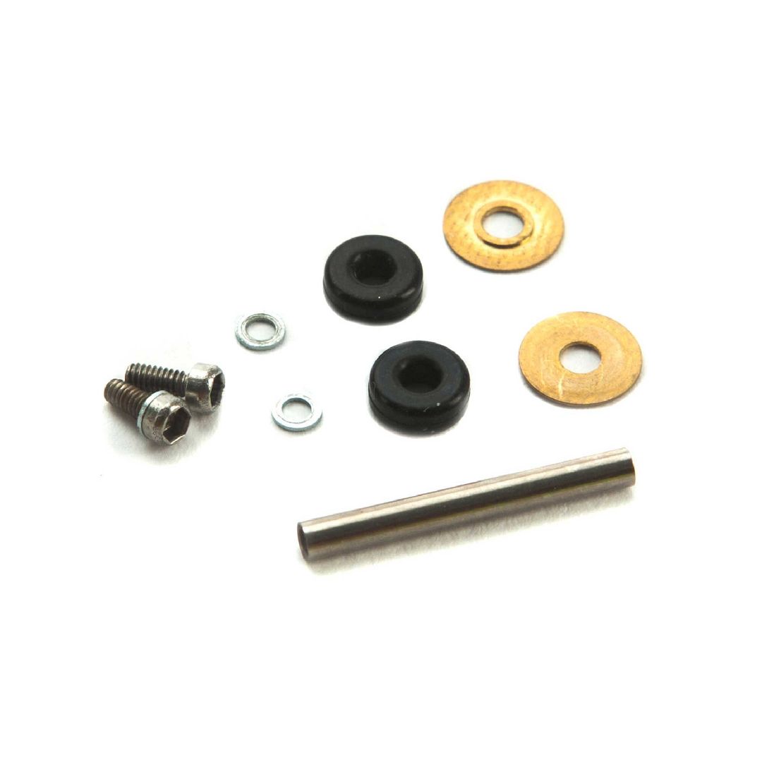 Blade Helicopters Feathering Spndl w/O-Rings,Bushings,Hdwe