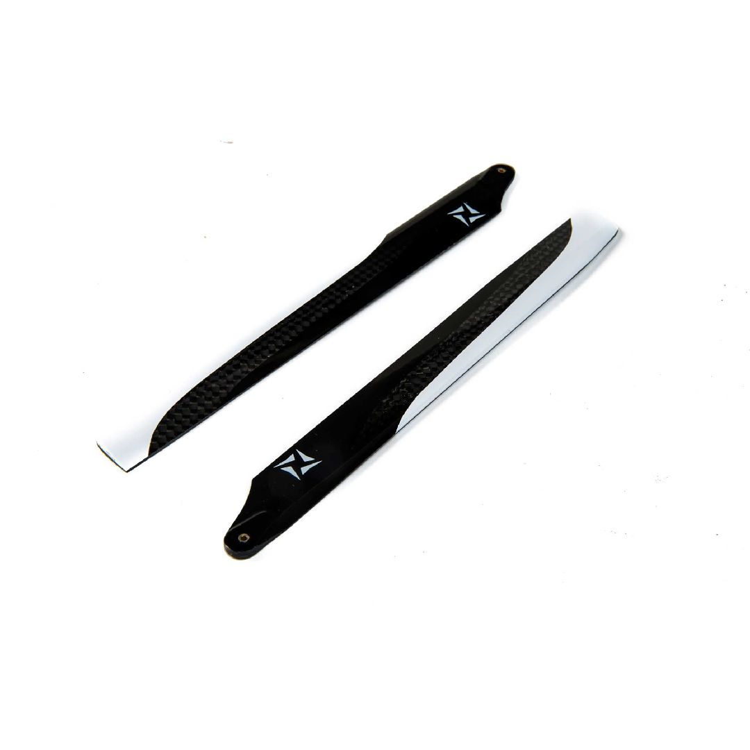 Blade Helicopters Carbon Fiber Rotor Blade Set, 180mm