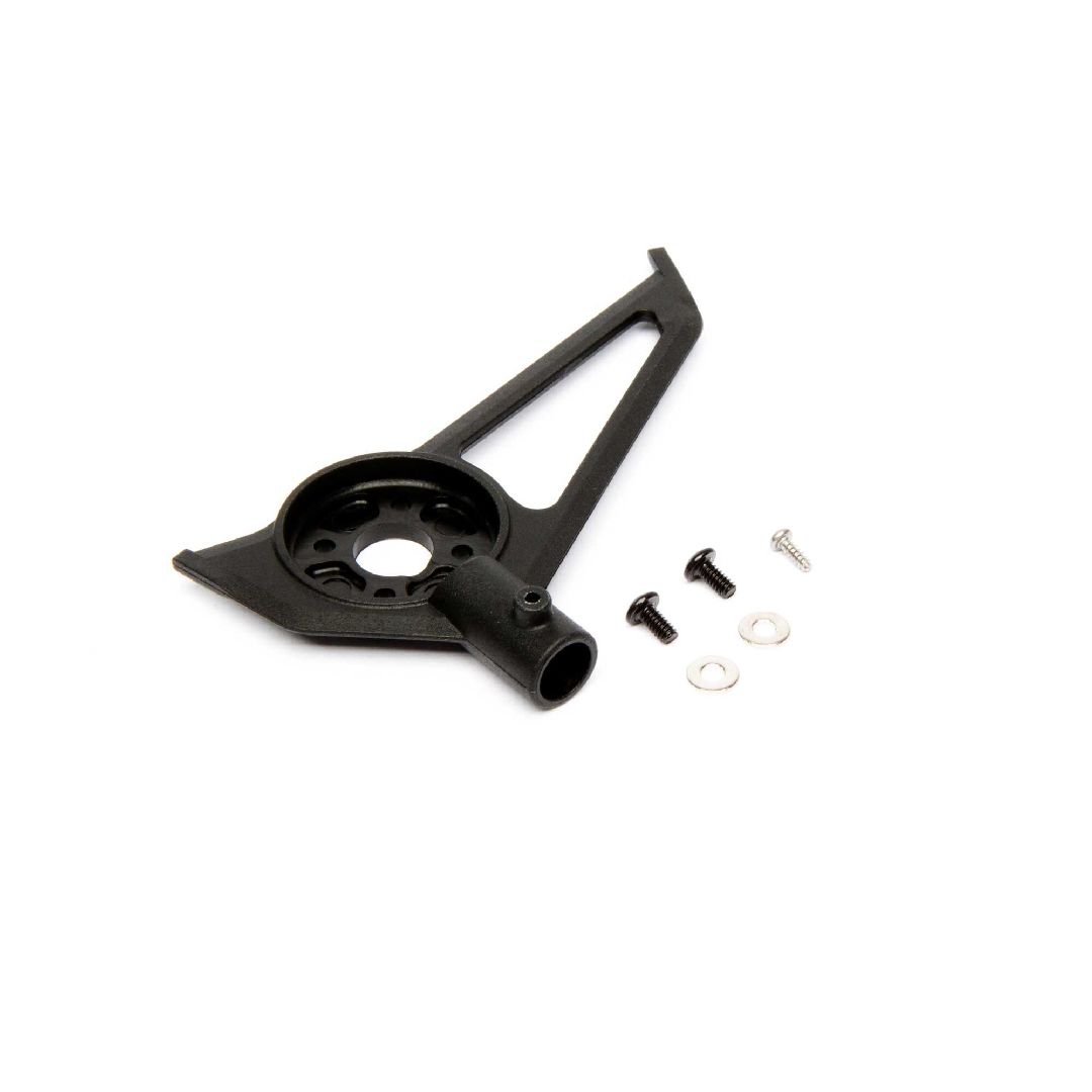 Blade Helicopters Vertical Tail Fin/Motor Mount Set: 130 S