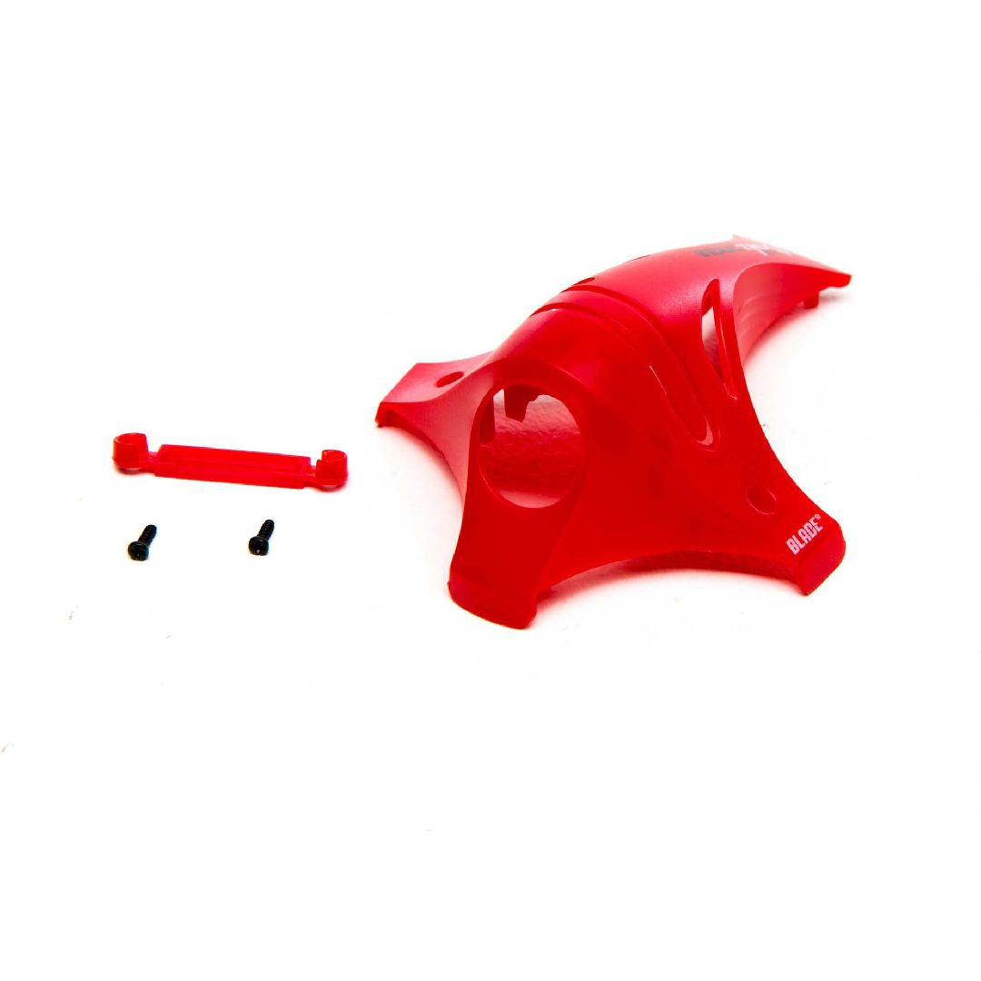 Blade Helicopters Canopy,Red: Inductrix Plus FPV