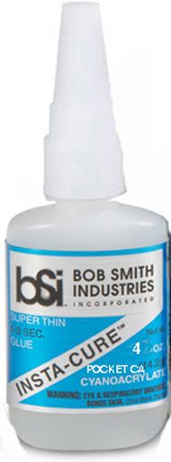 Bob Smith Industries INSTA-CURE POCKET Super Thin CA w/Pin in Cap (4oz)