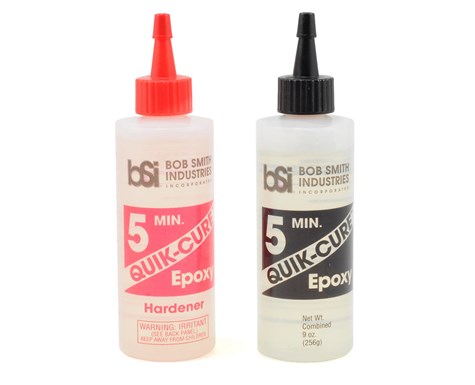 Bob Smith Industries QUICK-CURE 5 Minute Epoxy (9oz)