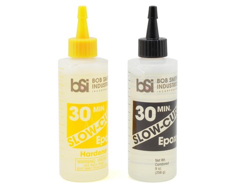 Bob Smith Industries SLOW-CURE 30 Minute Epoxy (9oz) - Click Image to Close