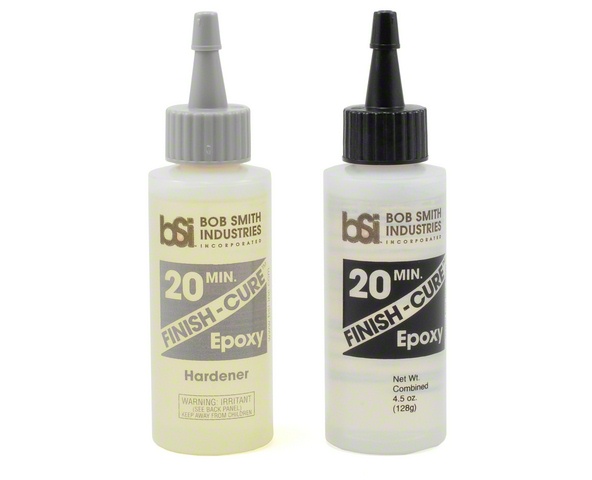 Bob Smith Industries FINISH-CURE 20 Minute Epoxy (4 1/2oz) - Click Image to Close