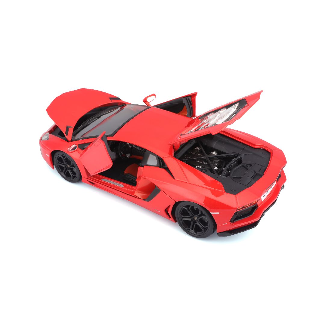 Bburago 1/18 Lamborghini Aventador LP 700-4 (Metallic Orange)