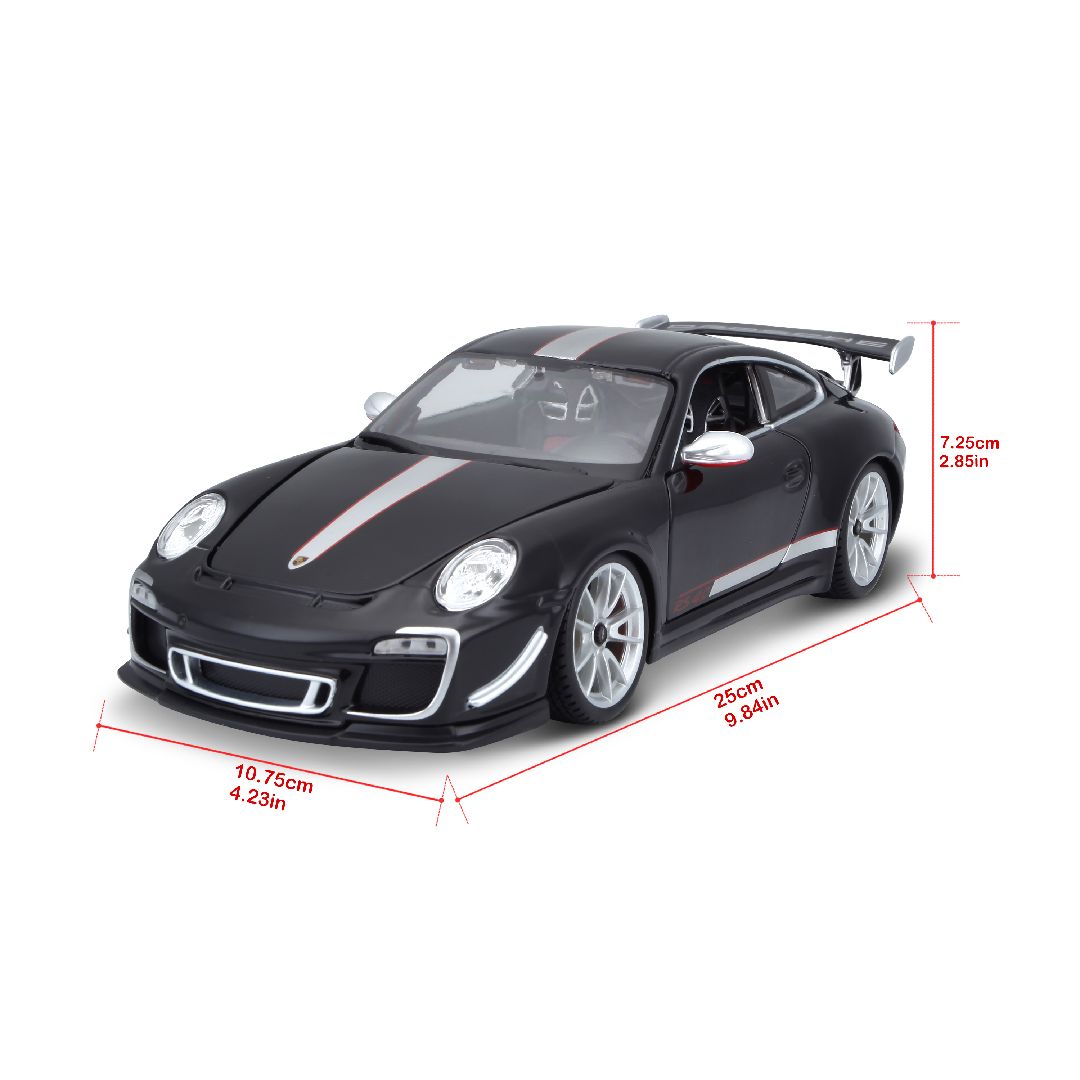 Bburago 1/18 Porsche 911 (997) GT3 RS 4.0 - Black