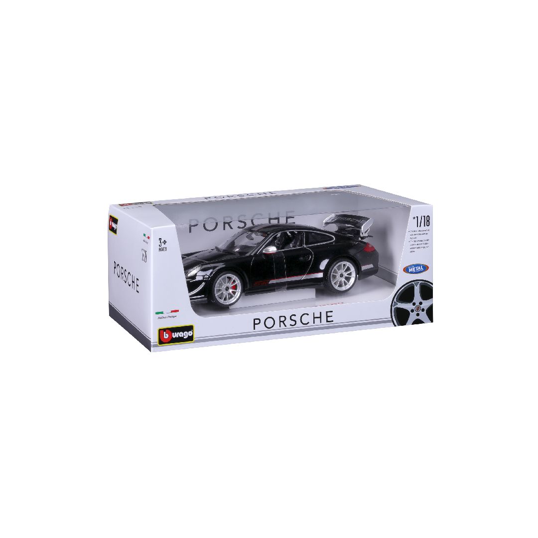 Bburago 1/18 Porsche 911 (997) GT3 RS 4.0 - Black
