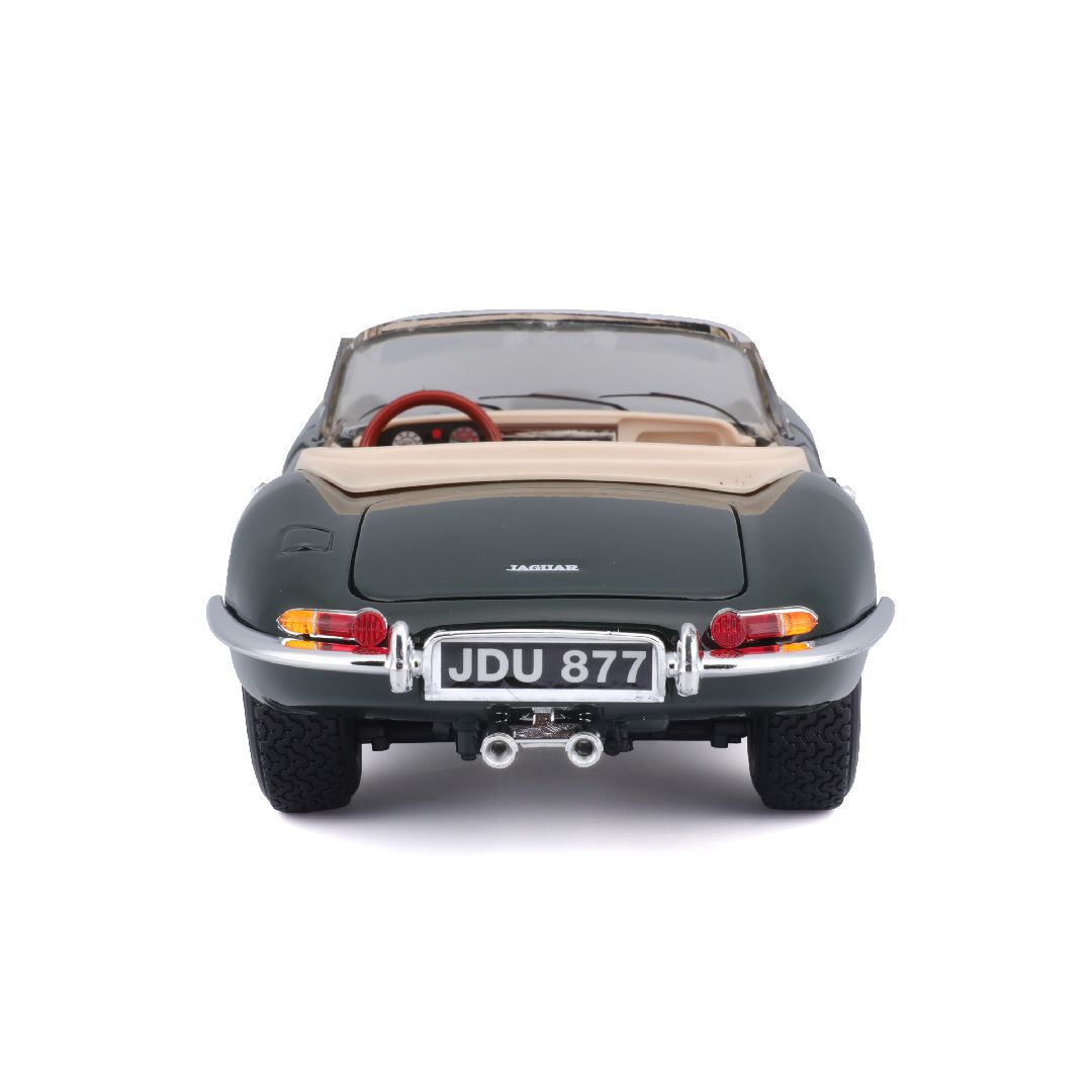 Bburago 1/18 Jaguar "E" Cabriolet (1961) - Green