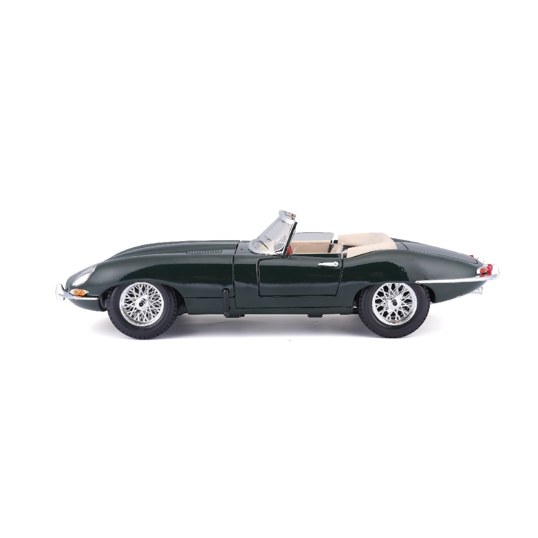 Bburago 1/18 Jaguar "E" Cabriolet (1961) - Green