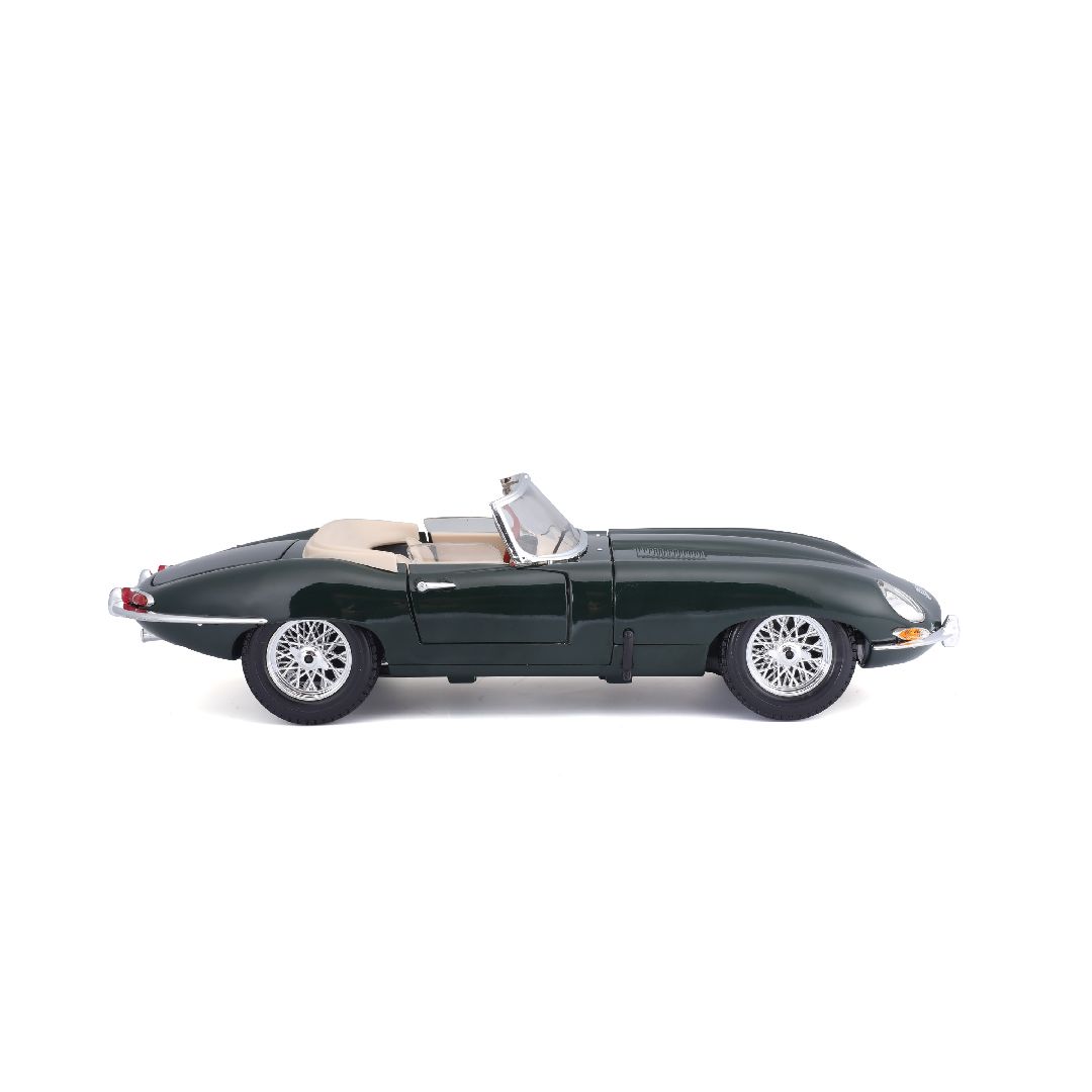 Bburago 1/18 Jaguar "E" Cabriolet (1961) - Green