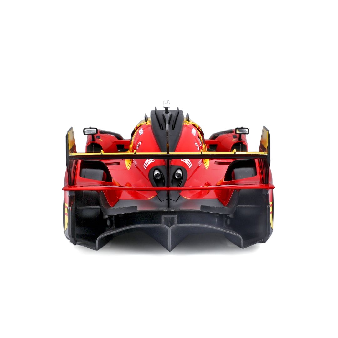 Bburago 1/18 Racing Ferrari 499P 24HLM (2024) - Red #50