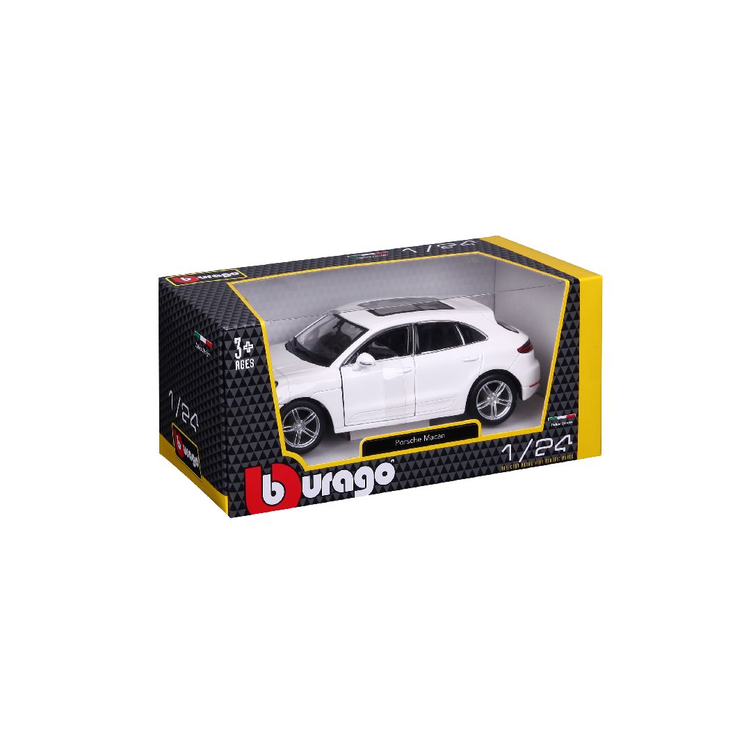 Bburago 1/24 Porsche Macan - White