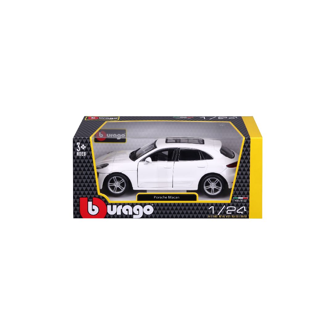 Bburago 1/24 Porsche Macan - White
